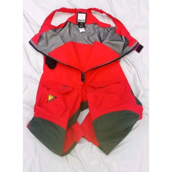MUSTO Ocean HPX Performance Gore-Tex trousers Red Sailing SURVIVAL Size M - Picture 9 of 16